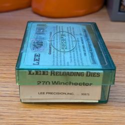 Lee Precision 270 Win Reloading Die Set