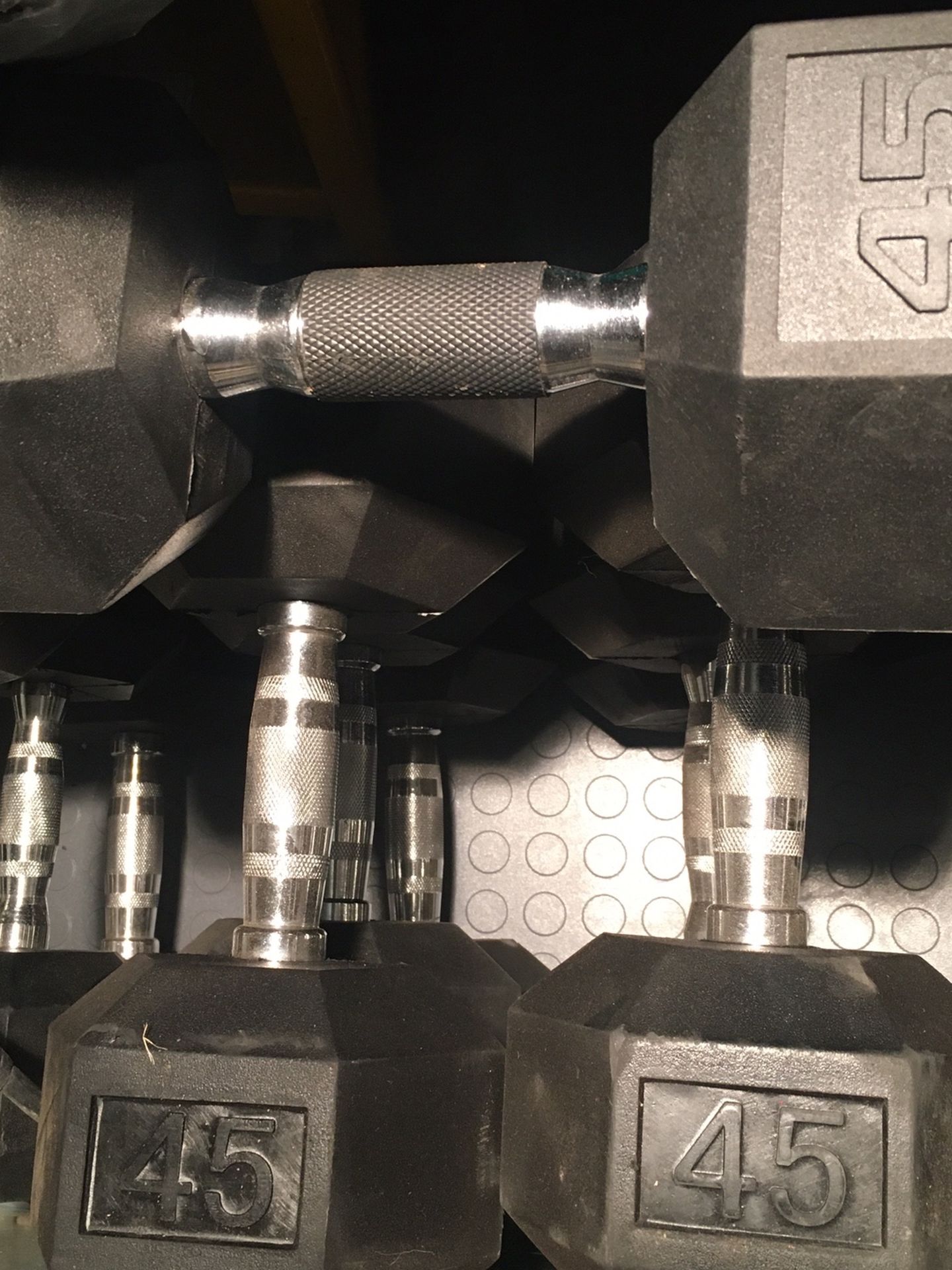 45lb Dumbbells 1.50 per Pound
