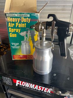 Central Pneumatic Heavy Duty Air Paint Spray Gun