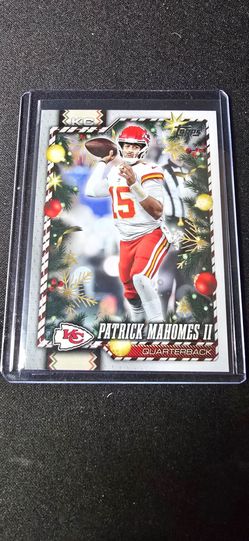 2026 Topps Holiday #23 Patrick Mahomes II Holiday Back
