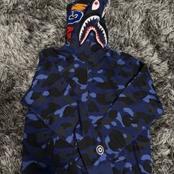 Bape Shark Hoodie Zip Up