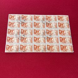 25 Postage Stamps From Laos