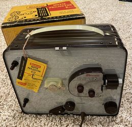 Brownie Kodak Movie Projector 8mm f/2.0 lens lumenized