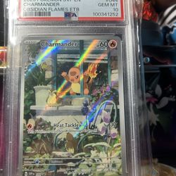 Charmander ETB Promo Card 044 PSA 10 💎