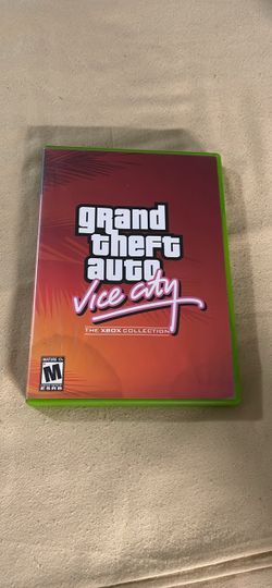 Xbox grand theft, auto vice city game