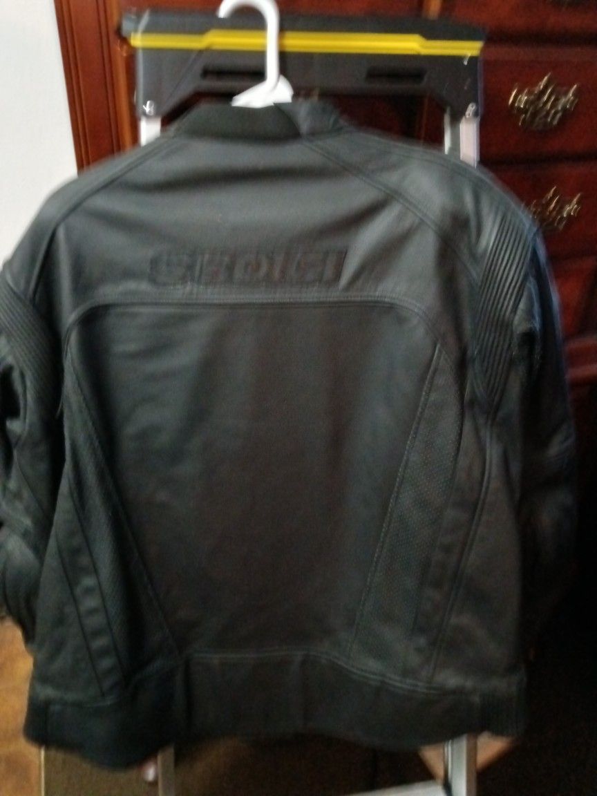 Sedici Leather Motorcycle Jacket