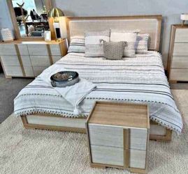 Bedroom Set Wood Design 4 Pieces Finance Available 