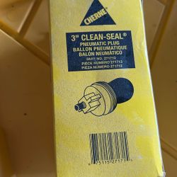 Clean Seal Pneumatic Plugs 3”