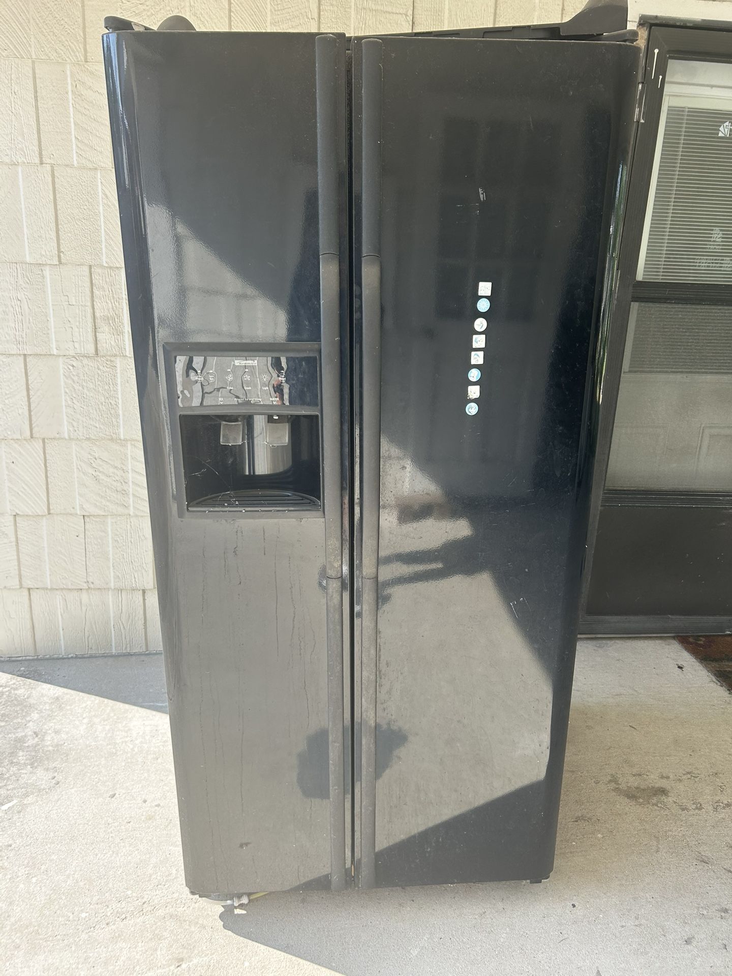 Refrigerator as is.  Don’t know what’s up with it