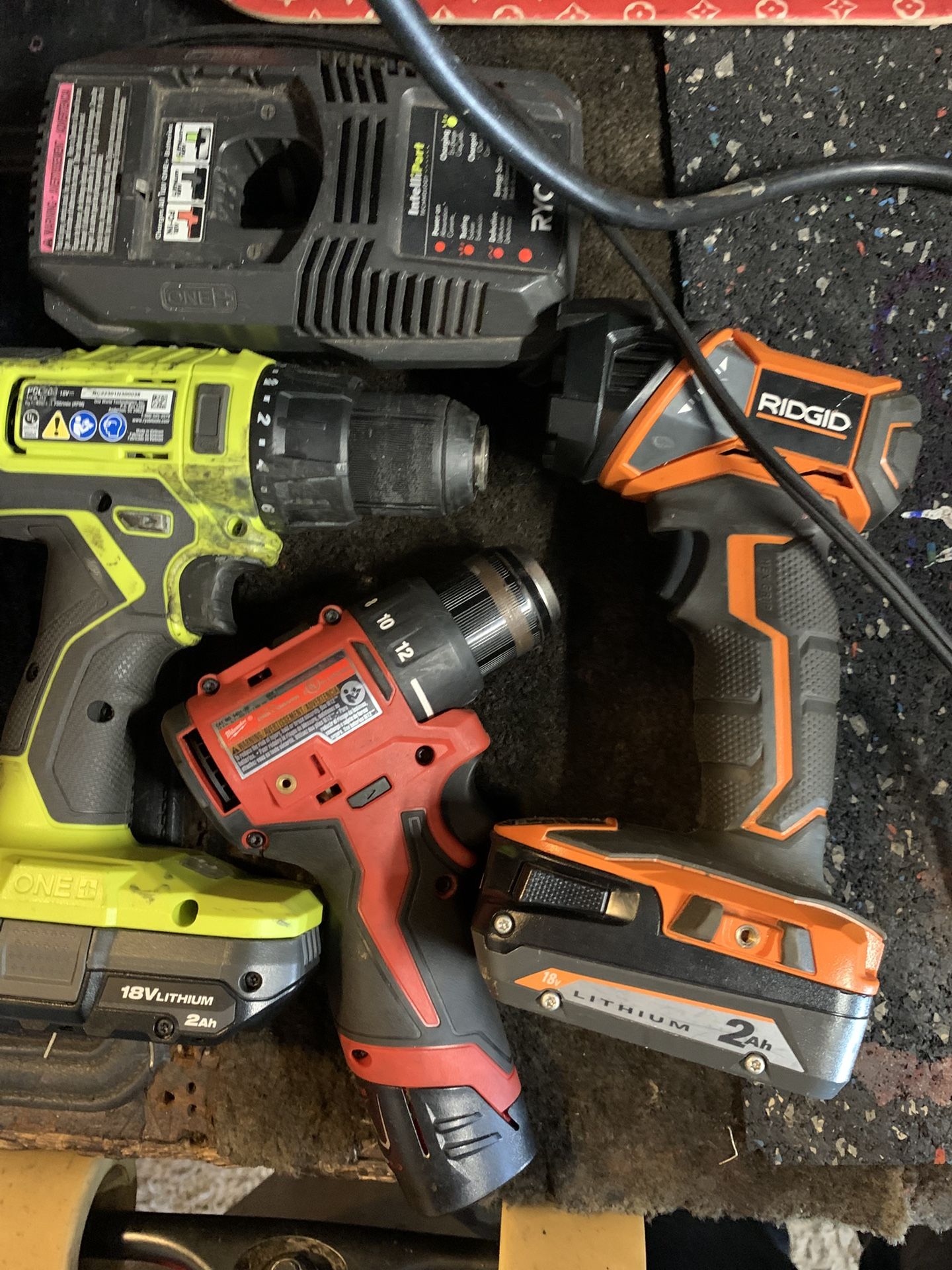 Milwaukee Rigid Ryobi