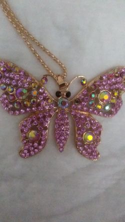 Necklace, Butterfly,20$