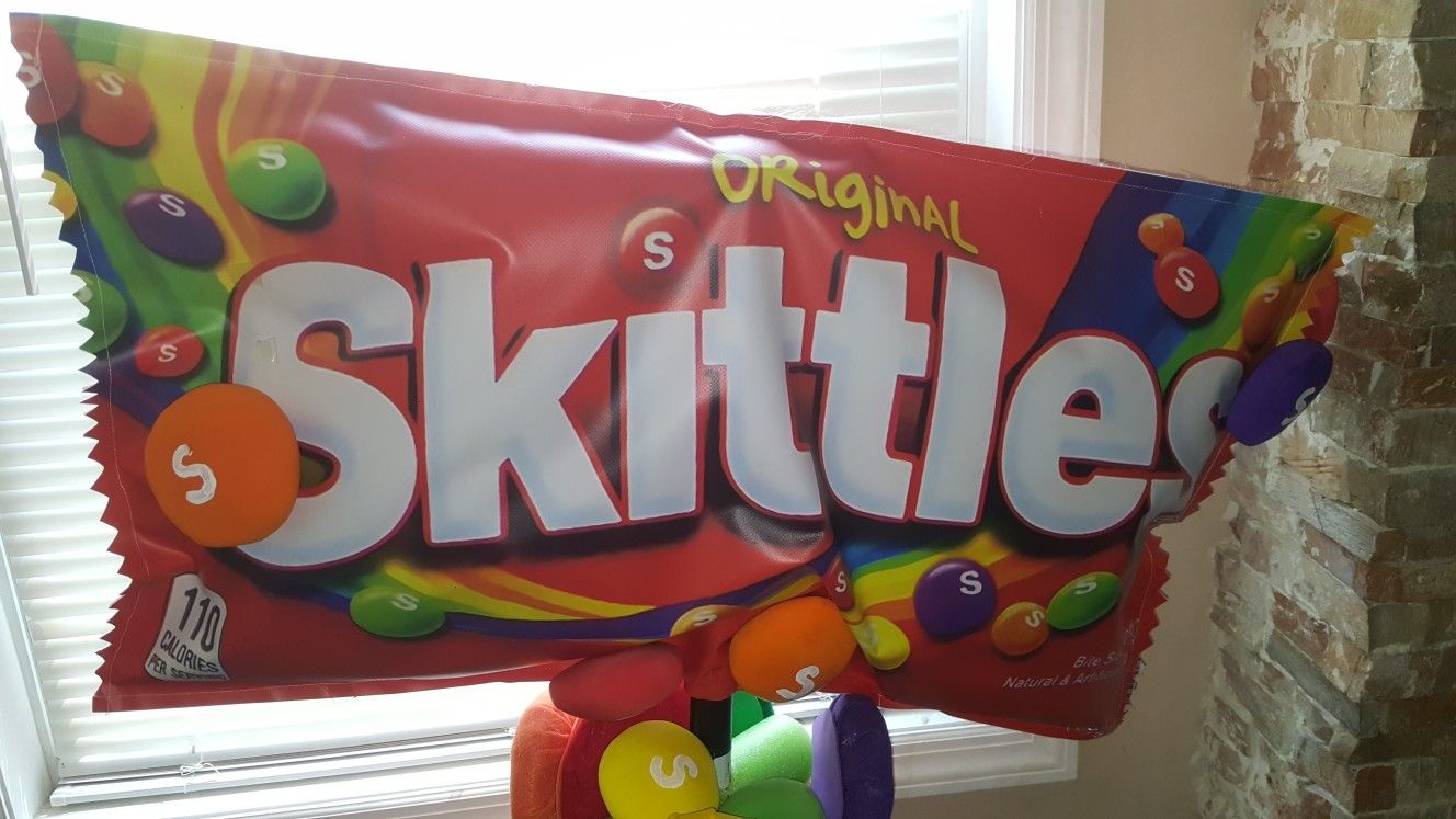 Jumbo Skittle Pack Custom Made Candyland Centerpiece