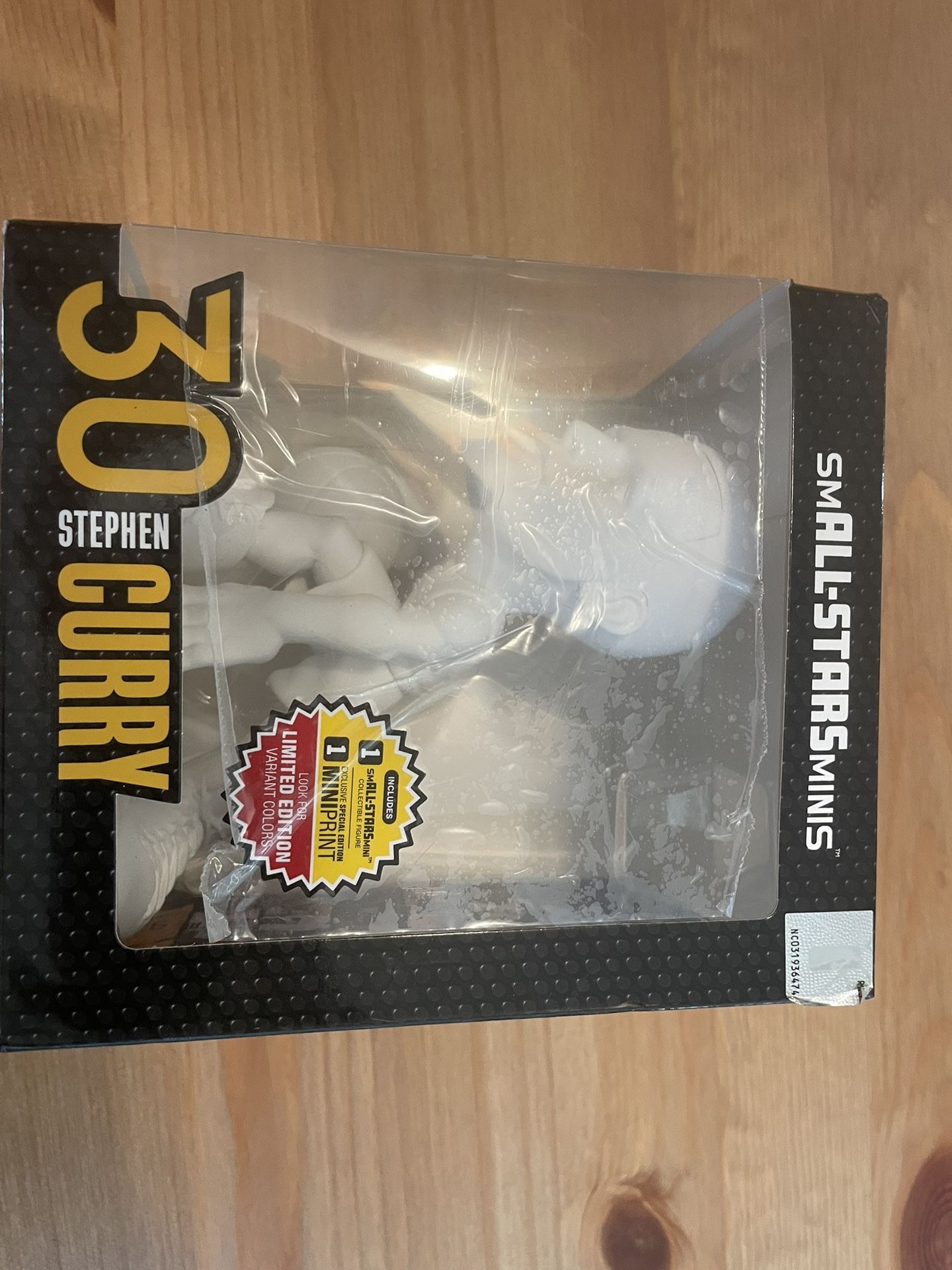 ULTRA RARE 2022 NBA SmALL-STARS Minis STEPH CURRY White CHASE Figure WARRIORS