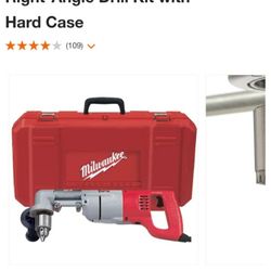 7 Amp Corded 1/2 in. Corded
Right-Angle Drill Kit with
Hard Case
(109)
Milwaukee