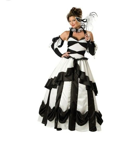 Deluxe "Carnival Queen" Halloween Costume
