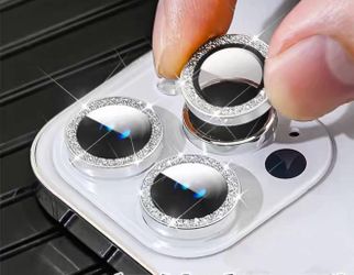 New Bling Bling Camera Lens Protector For Iphone 15 Plus