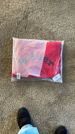 Vvs Red Sp5der Hoodie 