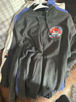 3 Free L/XL hoodies & 1 athletic zip up