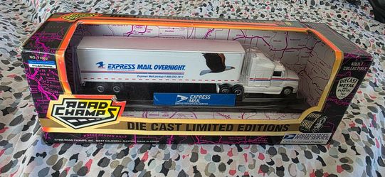 Road Champs USPS Express Mail Die Cast Truck