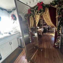 Custom Made Rolling mirror Heavy Duty