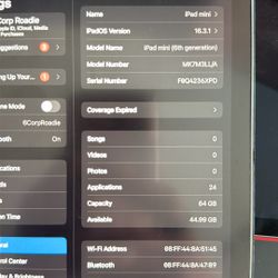 iPad Mini 6th Gen 64gb