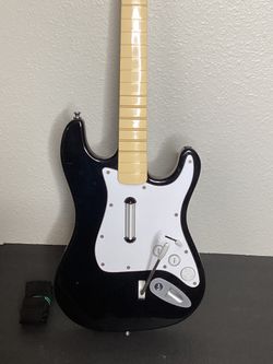 Rock Band Fender Stratocaster Guitar PS3 With Dongle 