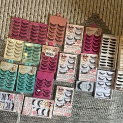 Huge Lashes Lot - Over 100 Pairs Lashes