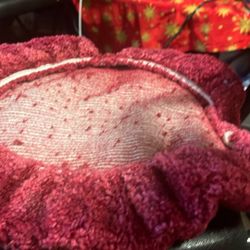 One Commode Top For Just 2.00 Color Red