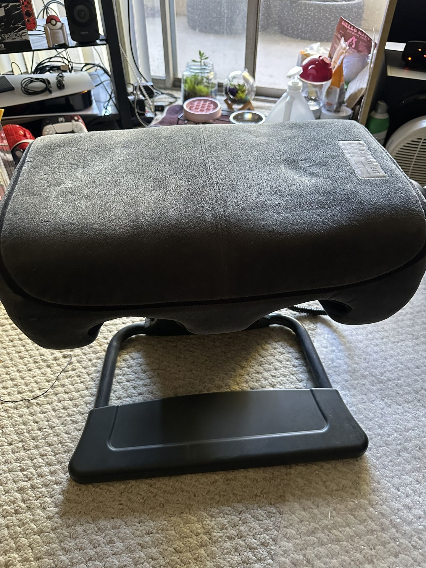 Grey Human Touch iJoy OTTOMAN 2.0 Calf & foot massage - Leg & Feet MASSAGER