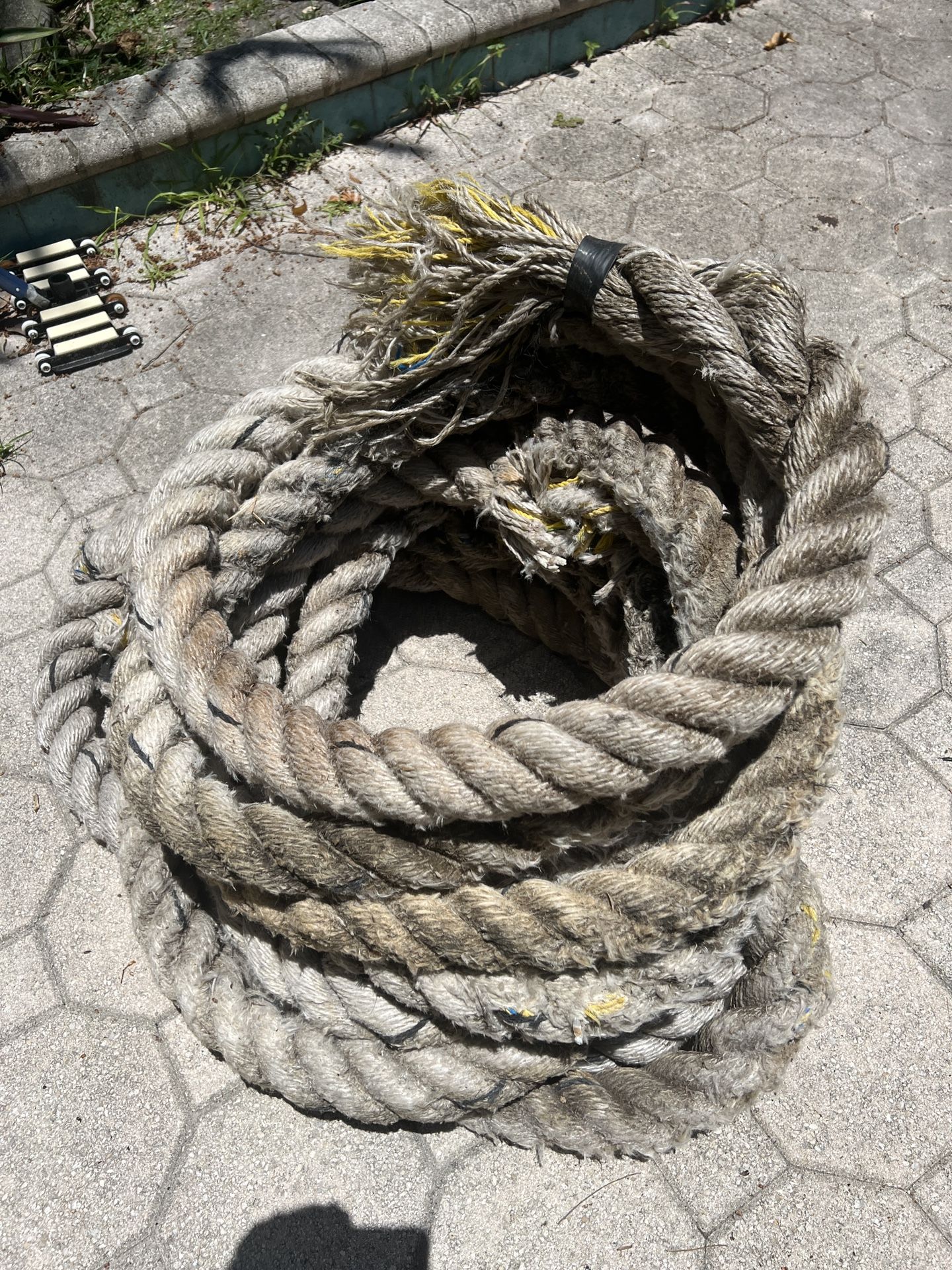 Vintage Ships Hawser 50+feet Tiki Decoration