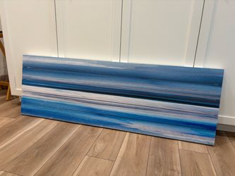 Coastal wood wall art