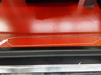 Yellow Gold 14k (.585) 4.8 grams 18 inch