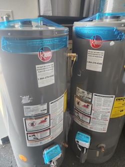 New water heater