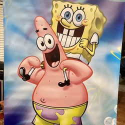 SpongeBob SquarePants large vinyl poster