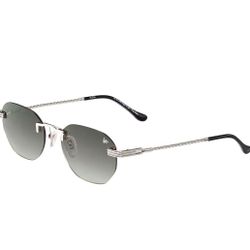 VF Detroit Player Rimless 24kt White Gold Sunglasses