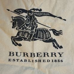 Authentic Burberry Handbags RARE HTF Designer Purse With Dust Cover Bags
