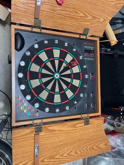 Vintage Unicorn Electronic Dartboard (41”W x 25”H x 3”D) in Working Condition $90 Firm on Price