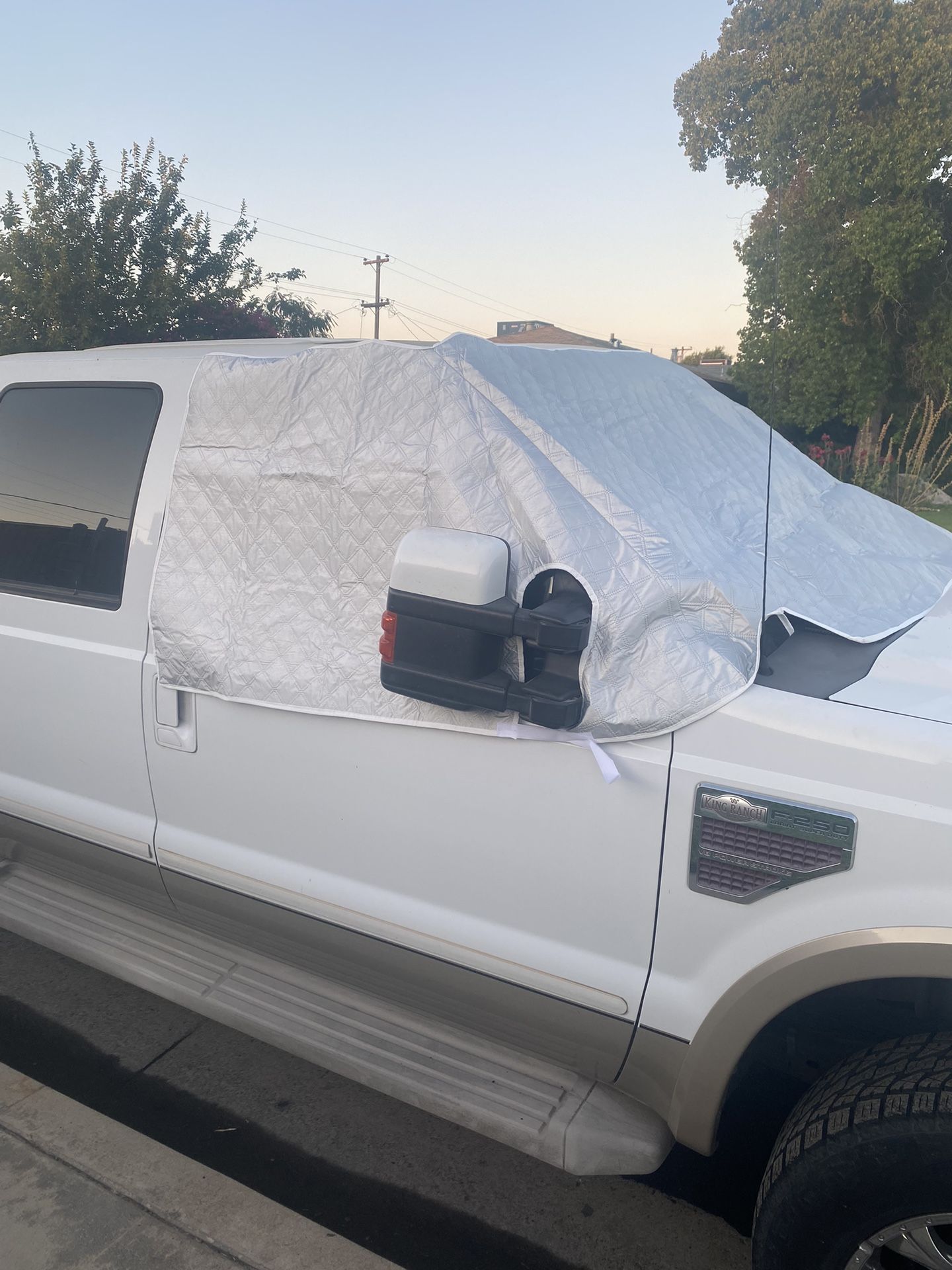 Windshield Car Cover For Ford F150 Provides All-Season Protection for Front and Side Windows