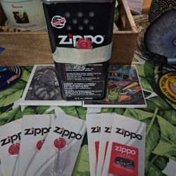 Zippo Flints, Wicks, Lighter Fuel