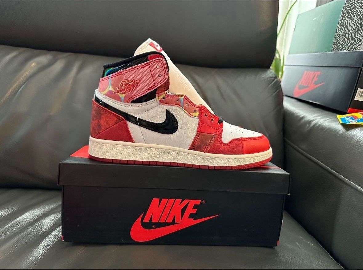 Jordan 1 Spider-man Size 7y 