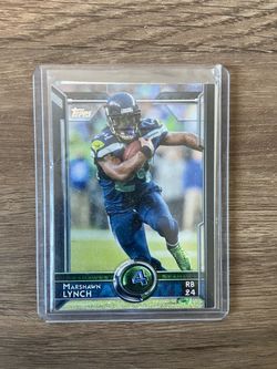 Marshawn Lynch Football Card