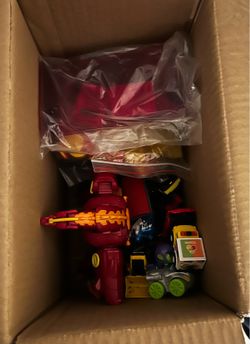 Box of Random kid toys