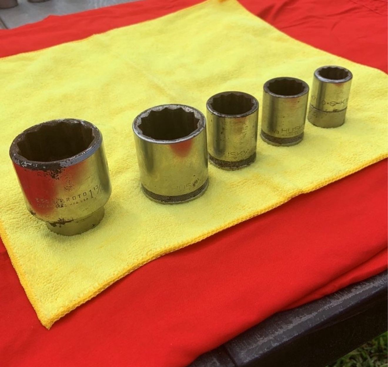 Set Of 3/4” Drive Sockets