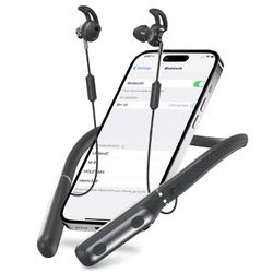 Rechargeable Hearing Aids for Seniors, 55dB OTC Bluetooth Hearing Aids for Adults, Noise-Canceling Hearing Amplifiers for Moderate Hearing Loss, Heari