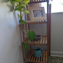 Bamboo shelf 38 1/2 x13x13 excellent condition