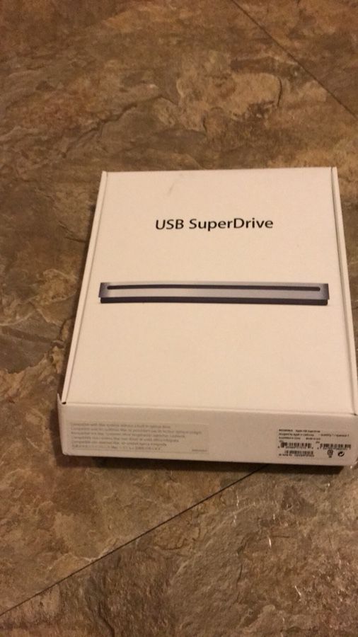 Apple usb super drive