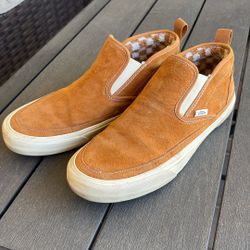 Men Vans Suede Insulated Slip On Shoes Size 11