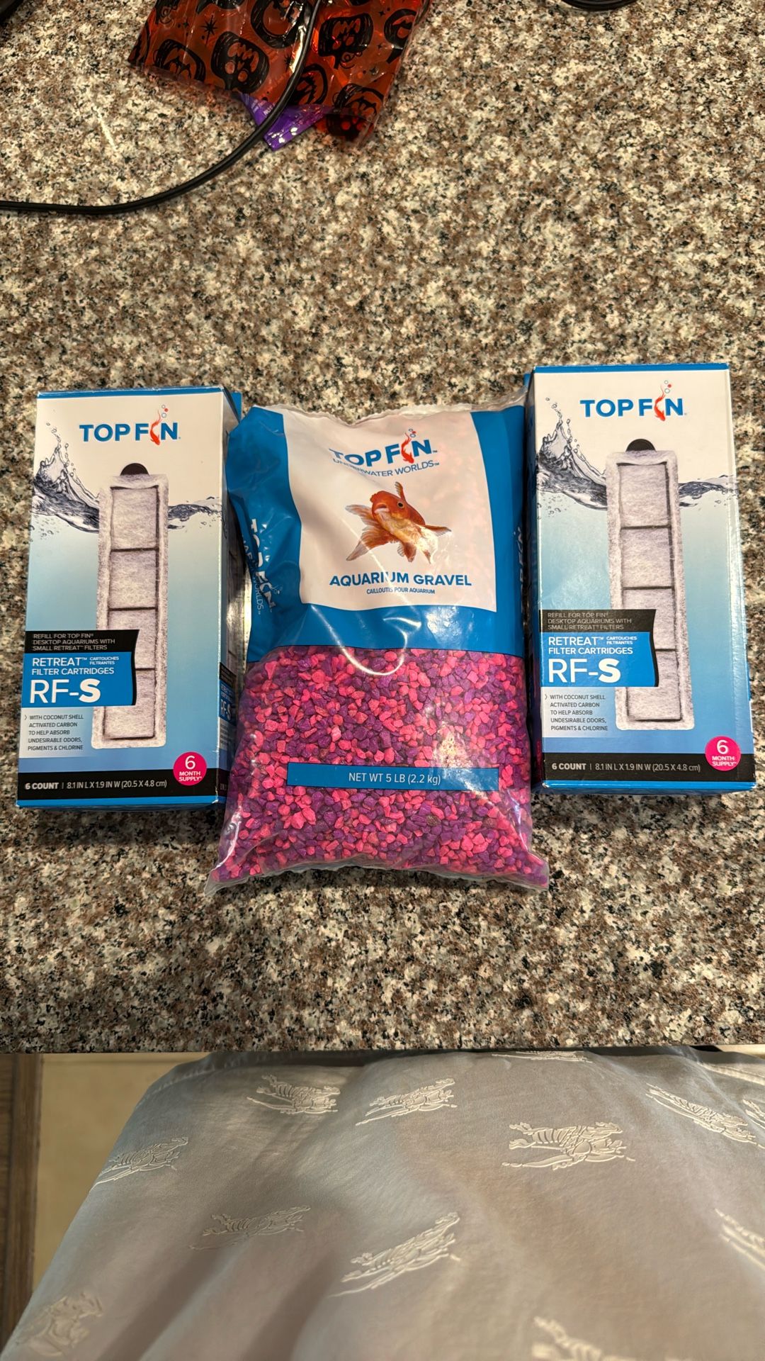 Top Fin Aquarium gravel And Filter