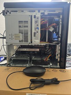 Gaming pc dell xps intel i5-8500, gtx 1050ti, 16 gb ram, ssd, hdd, wifi, keyboard and mouse