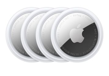 Apple AirTag (2nd Generation) - 4 Pack: Tracker for Keychain, Wallet, and More; Locator with Sound; Simple One-Tap Setup with iPhone or iPad; Key Find